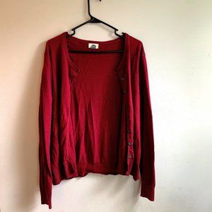Maroon Cardigan